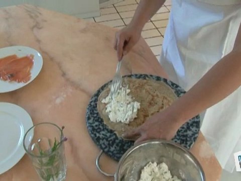 Cuisine : Recette des galettes au saumon et chèvre frais