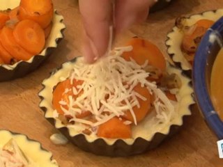 Cuisine : Recette de mini-quiches à la carotte et au cumin