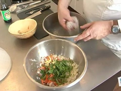 Cuisine : Recette : les nems au crabe