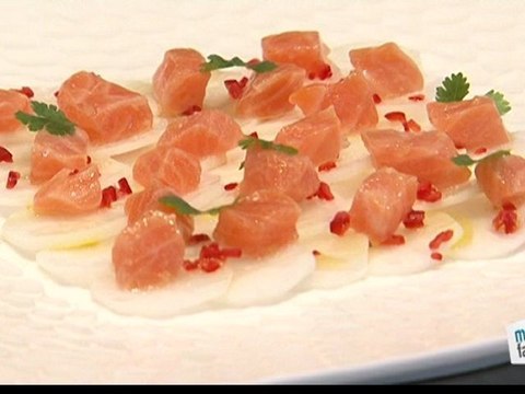 Cuisine : Recette de carpaccio de radis blanc