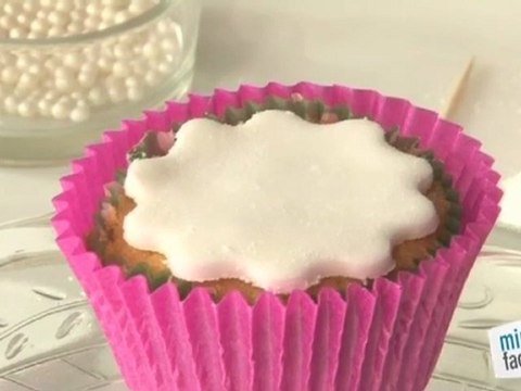 Cupcake recette de pâte à sucre