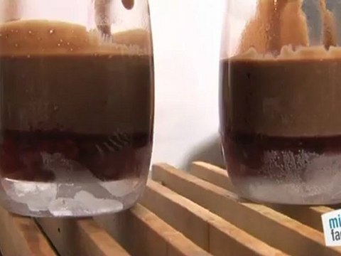 Cuisine : Recette de panna cotta chocolat aux fruits rouges