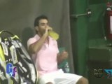 David Zepeda @davidzepeda1 mostró su segundo talento: el tenis
