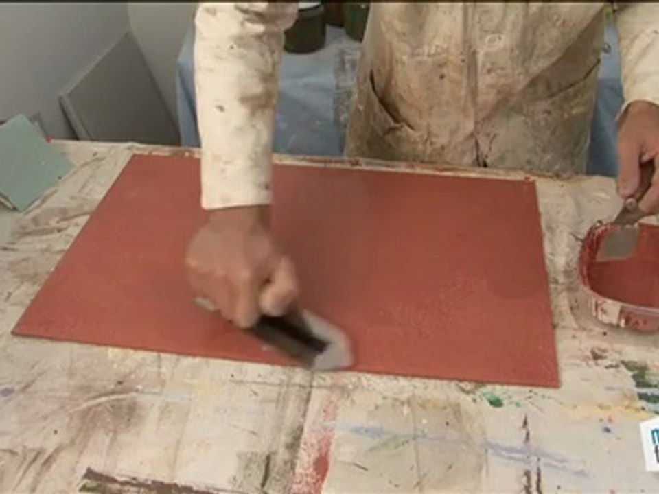 Déco Brico Jardinage : L'enduit décoratif façon peinture stucco