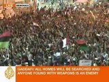 Gaddafi addresses Benghazi residents