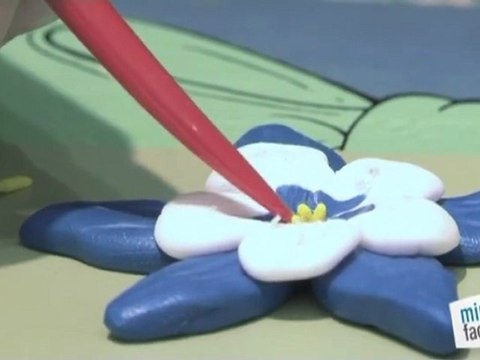 Tuto Fleur en pâte fimo