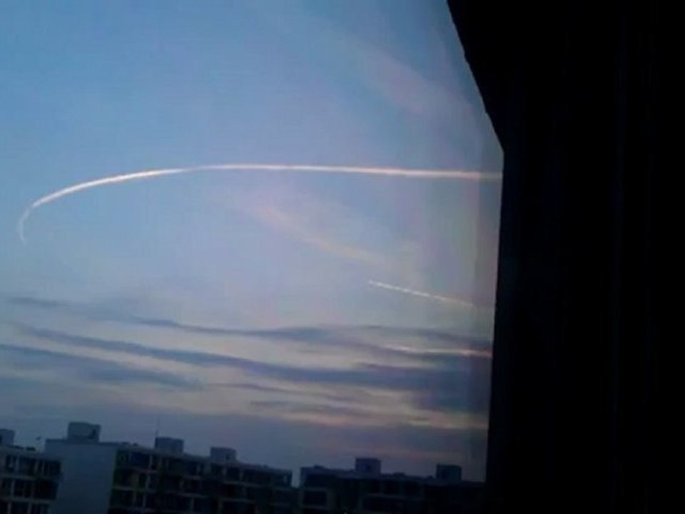 Chemtrails .Istanbul. Turquie. 05. 2012