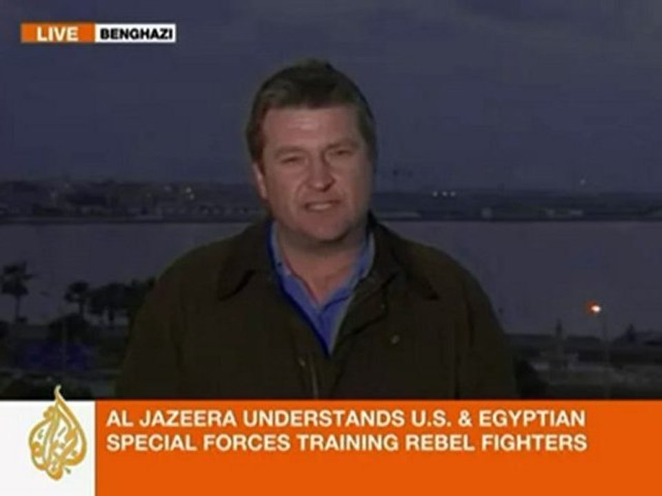 Libyan rebels receiving "covert training"