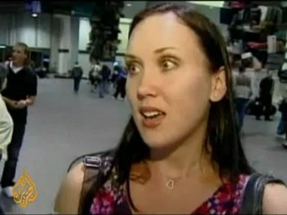 Hole rips open plane in California