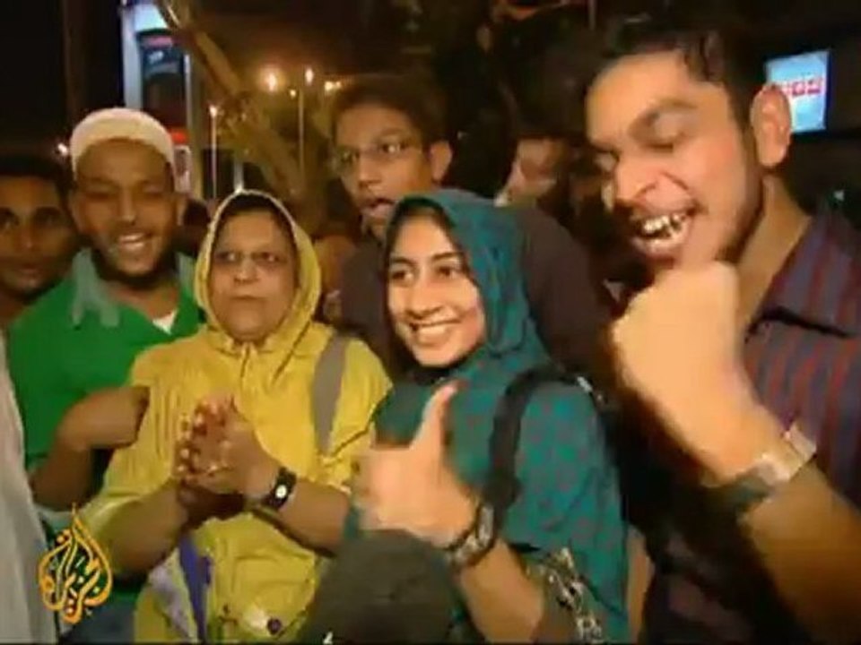 India celebrates World Cup win