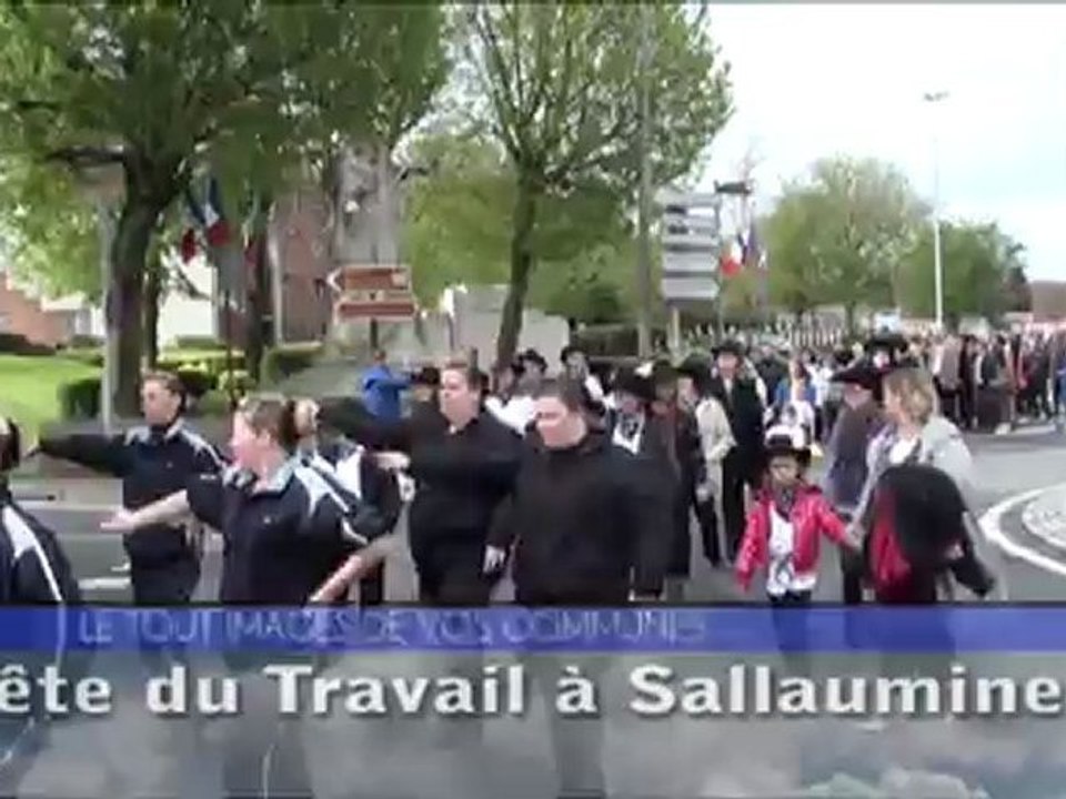 Fil de l'Actu -1er mai à Sallaumines