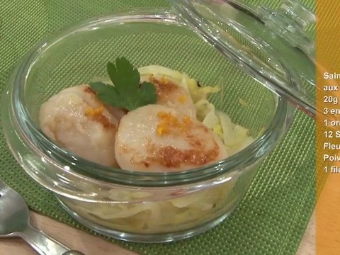 Saint jacques aux endives à l'orange - 750 Grammes