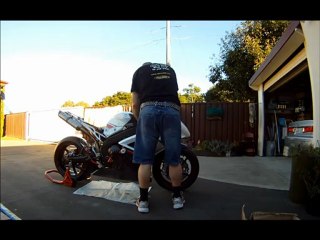 Yamaha R1 07, Track Bike Conversion