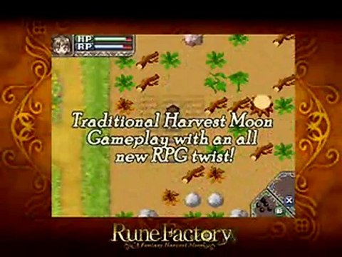 Rune Factory: A Fantasy Harvest Moon - Trailer 1