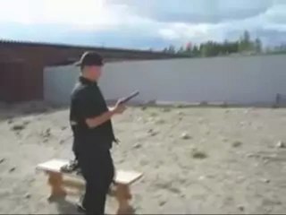 Prácticas de tiro del asesino de Kauhajoki