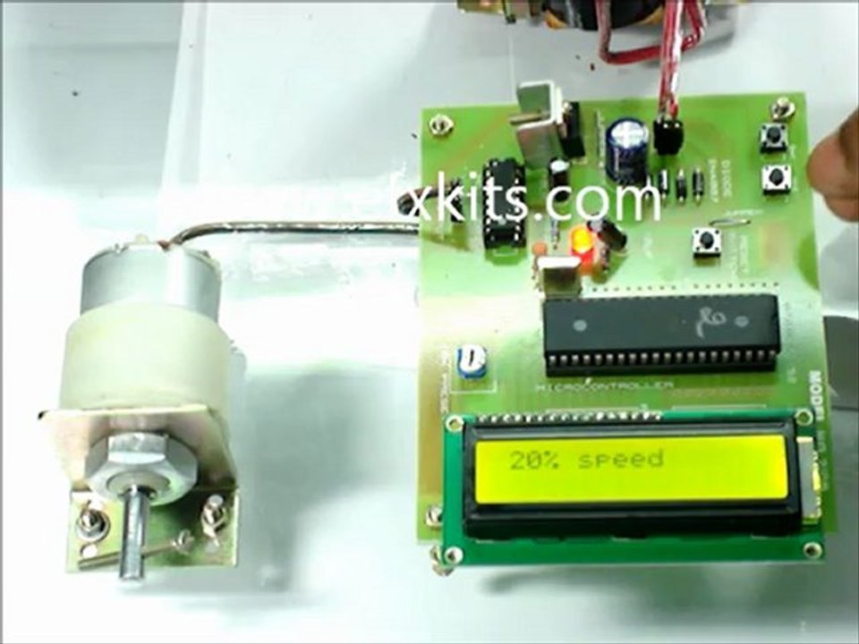 Speed Control Unit Designed for a DC Motor | Engineering Projects