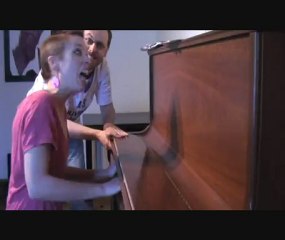 Anna C & Barbiche dans les bacs le 21 mai 2012