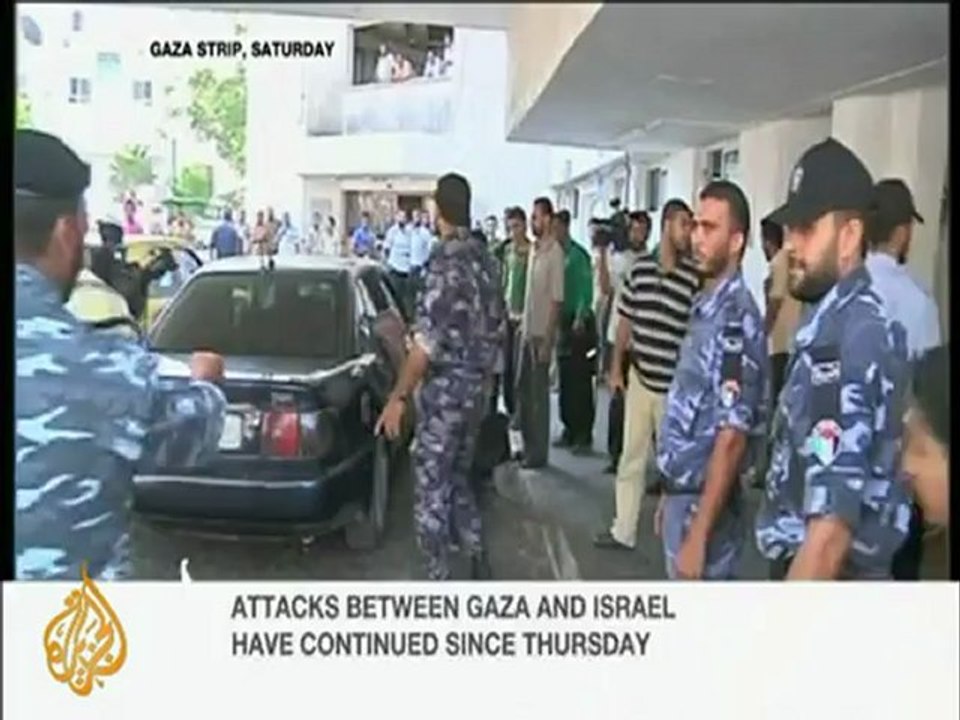 Correspondents report from Gaza and Beersheva