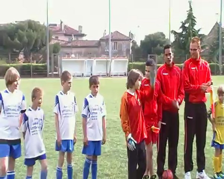 TOURNOI ETOILE CLARET MONTETY 2012 U11 - Protocole entrée finale