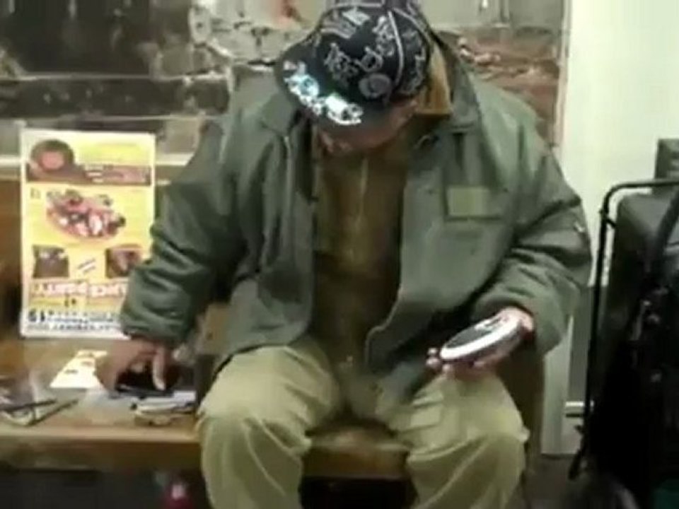 C'est un SDF a New York qui chante Otis Redding