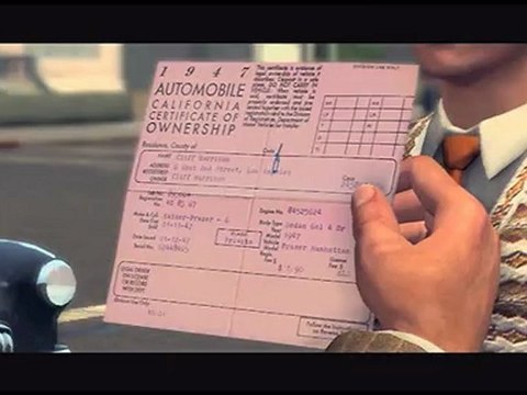 L.A. Noire - 'Slip Of The Tongue' Video