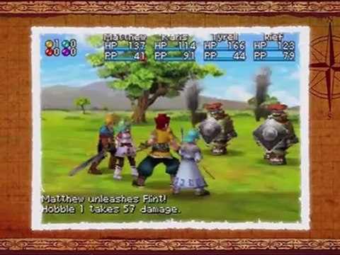 Golden Sun: Dark Dawn - Gameplay Video