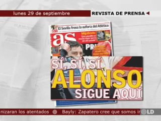 Revista de prensa 29/09/08
