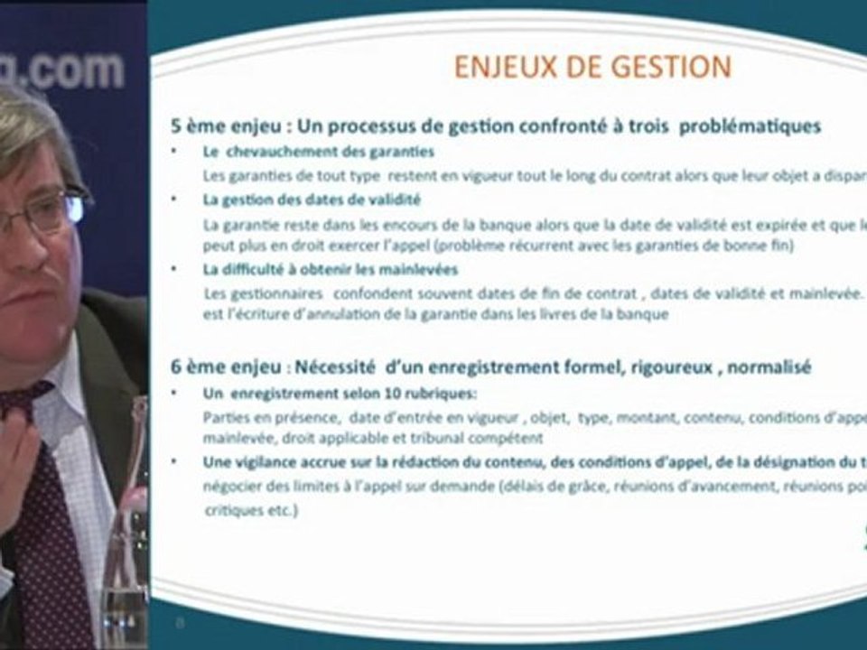 Les garanties financières : Enjeux et risques