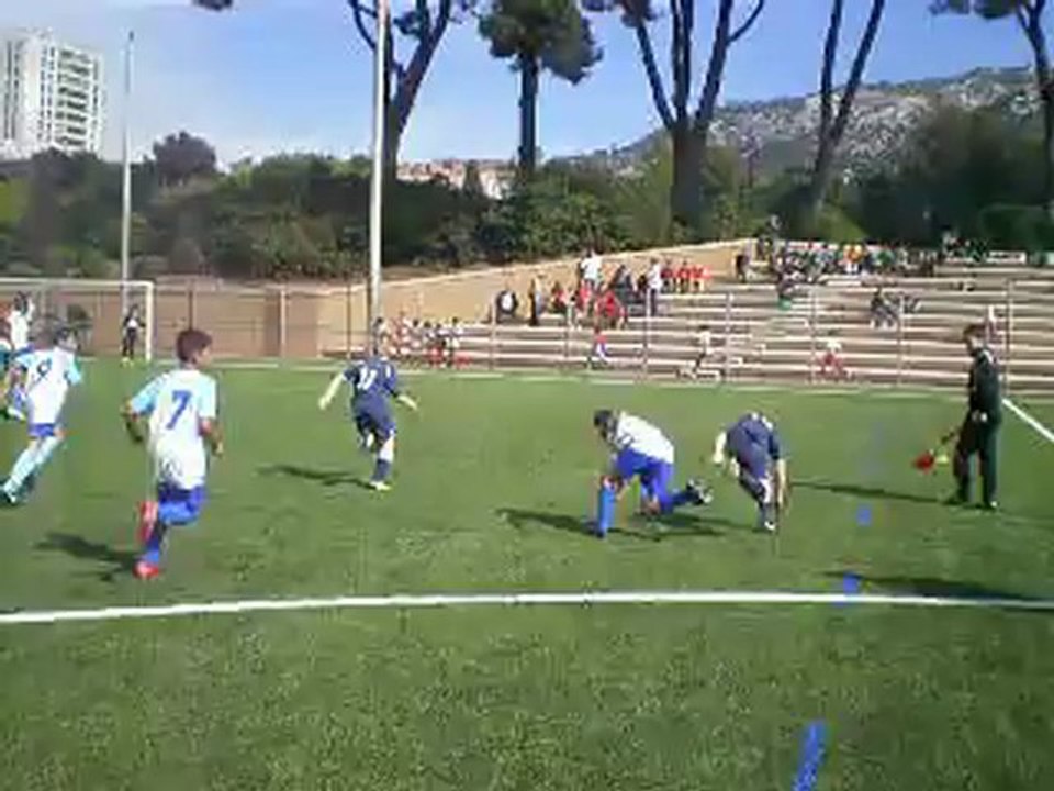 TOURNOI ETOILE CLARET MONTETY 2012 U13 - Cogolin vs Giens (5-0 match poule)
