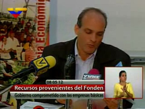 (VÍDEO) Menéndez Ejecutivo Nacional ha aprobado este año más de Bs 1000 millones para empresas básicas