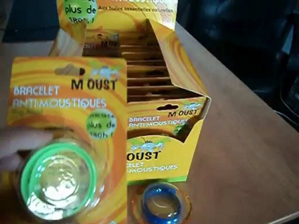 bracelet anti moustiques tigres