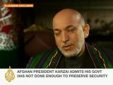 Karzai criticises foreign forces - 5 Jan 10