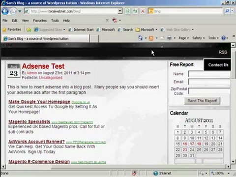 Premadeniches - How to Add Feedburner to Your Wordpress Blog