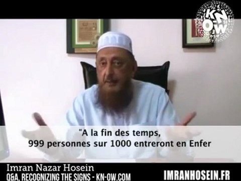 Sheikh Imran Hosein - Reconnaître les signes !