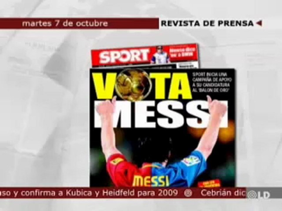 Revista de prensa 07/10/08