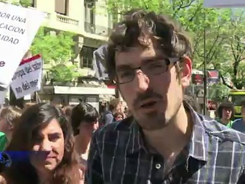 Estudiantes contra los recortes