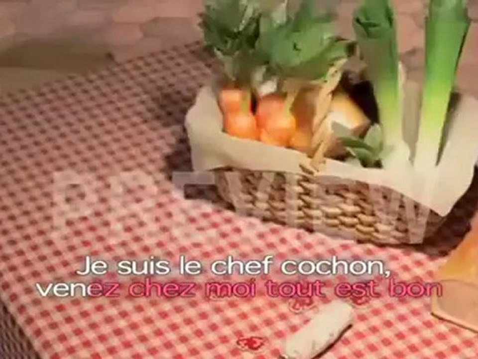 Aldo le chef cochon