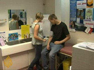 British town's attempt to prevent HIV spread