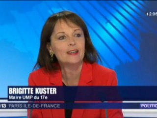 Brigitte KUSTER : le choix de l'avenir à droite - France 3 IDF - 10 mai 2012