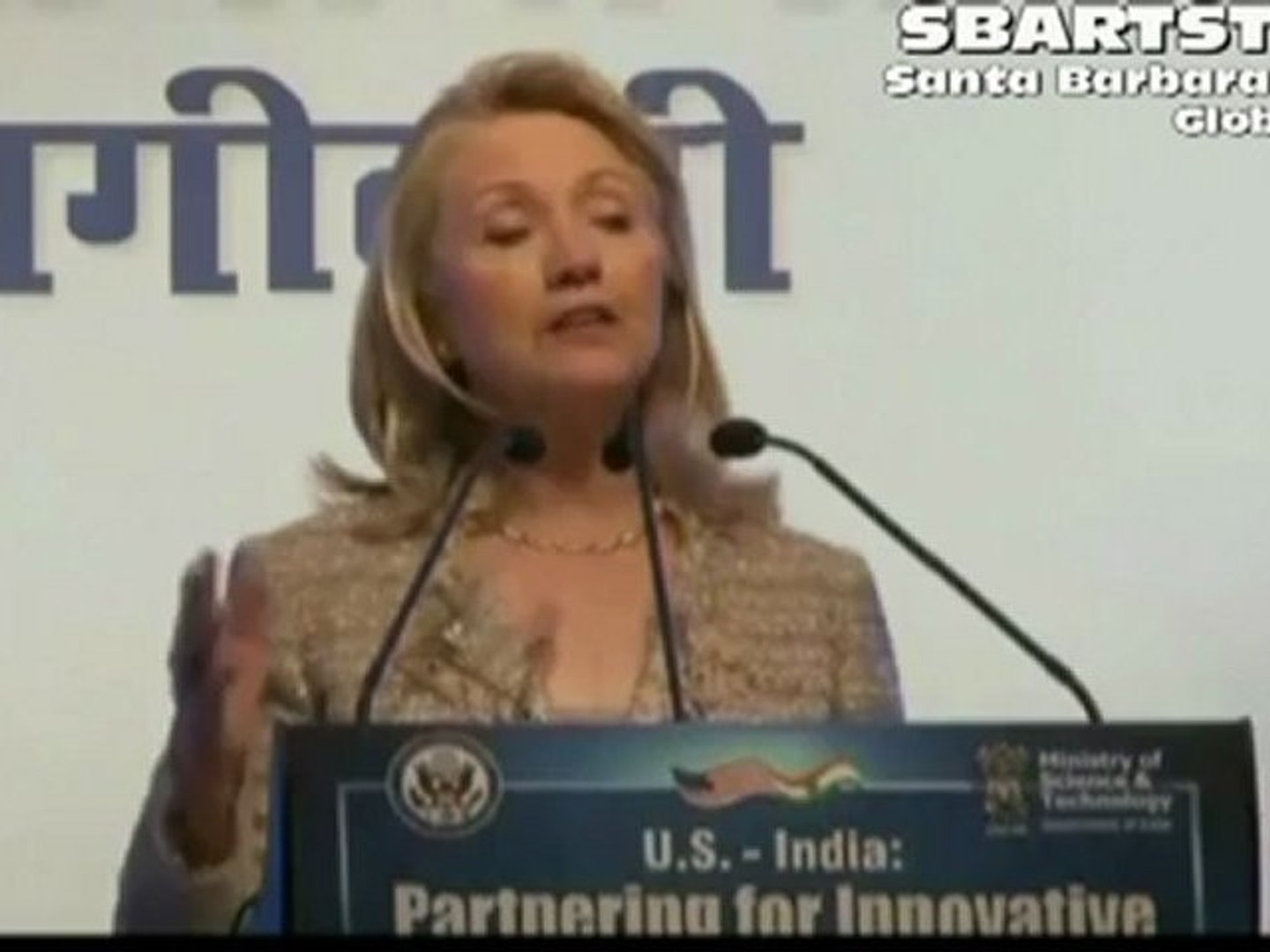 ⁣Hillary Clinton US India Innovation Partnership News