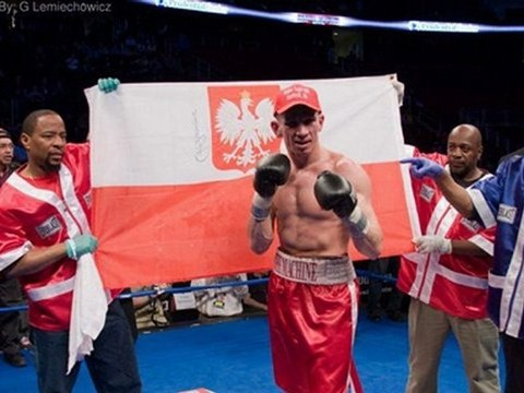 Przemysław Majewski przed 20. zawodową walką (Atlantic City, 7 lipca 2012)