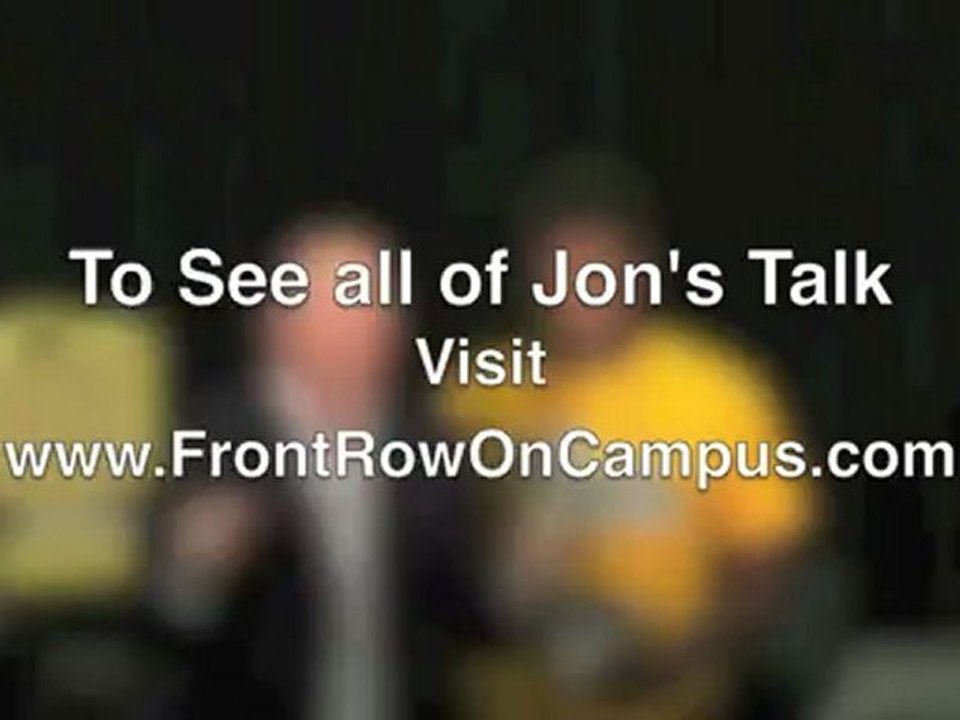 College motivational speaker