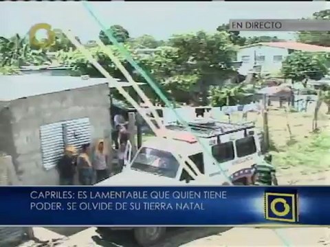 Capriles: Que nuestro pueblo elija entre el progreso o los insultos y las descalificaciones