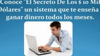 TU NEGOCIO ONLINE - DINERO DESDE CASA - EL SECRETO DE LOS 10 MIL DOLARES