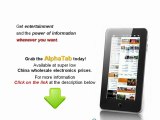 Latest China Gadgets: AlphaTab 7-Inch Android Tablet