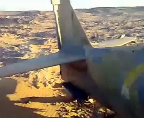 Avión de la Segunda Guerra Mundial es encontrado casi intacto en el Sahara