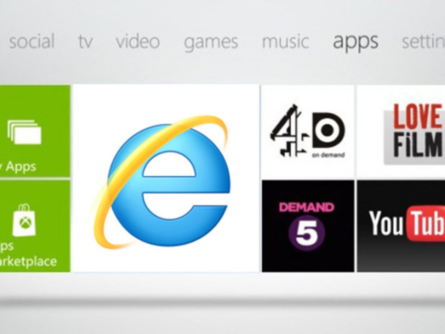 Internet Explorer on Xbox 360 - video Dailymotion
