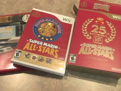 Classic Game Room - SUPER MARIO ALL STARS vs. CYBORG HUNTER packaging review