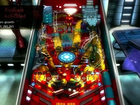 Classic Game Room - MARVEL PINBALL: IRON MAN table for Pinball FX2