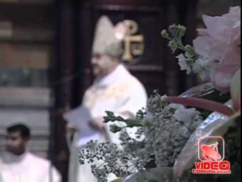 Napoli - Sepe celebra messa in ricordo di Don Guanella (10.05.12)
